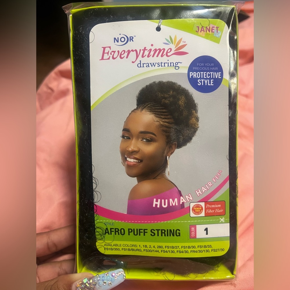 Afro Puff String Color 1